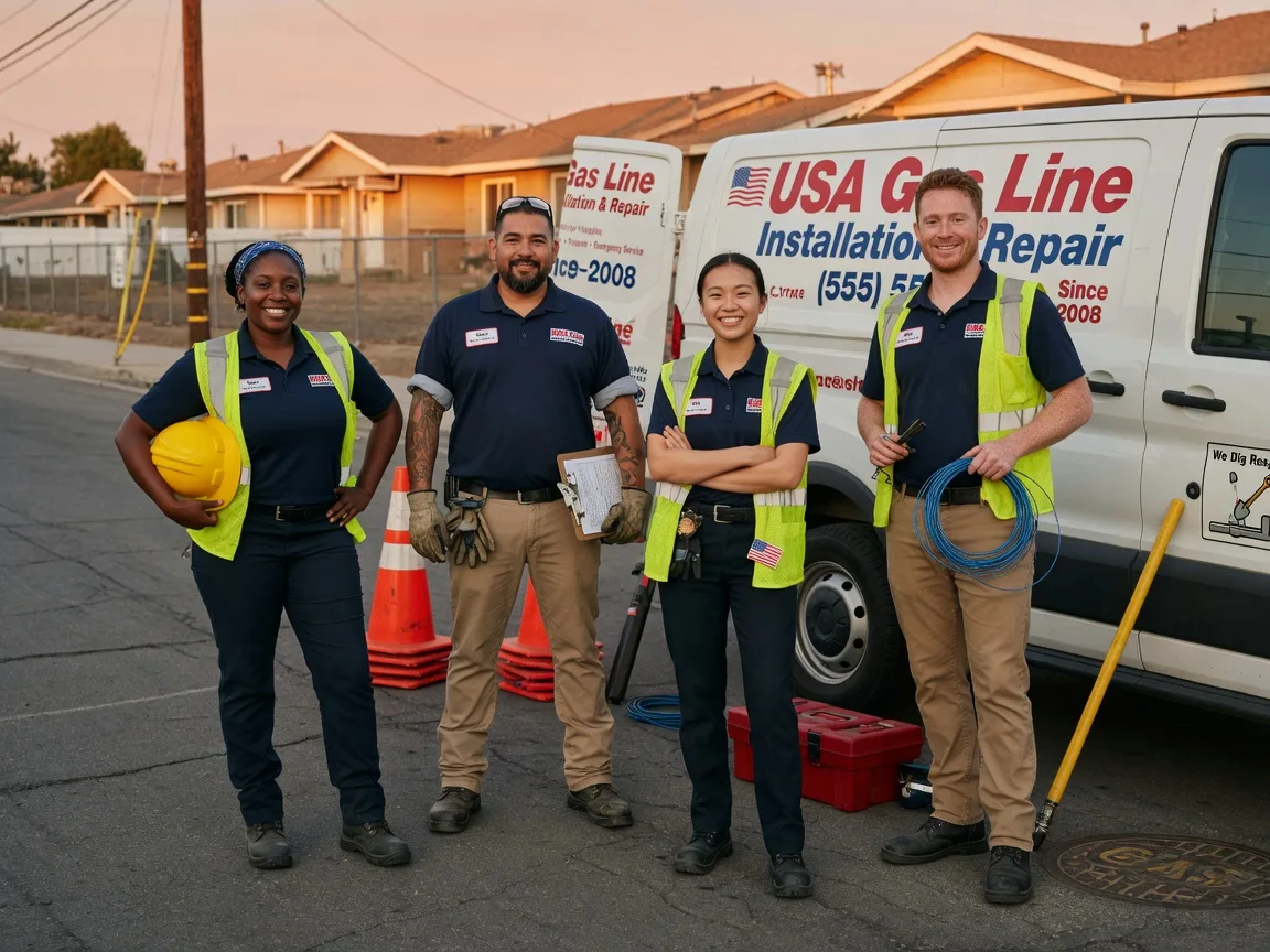 Gas Line Installation company in Danbury, TX